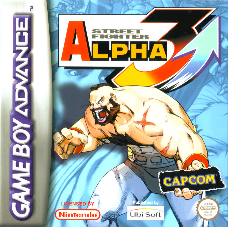 Front cover of Street Fighter Alpha 3 for Game Boy Advance