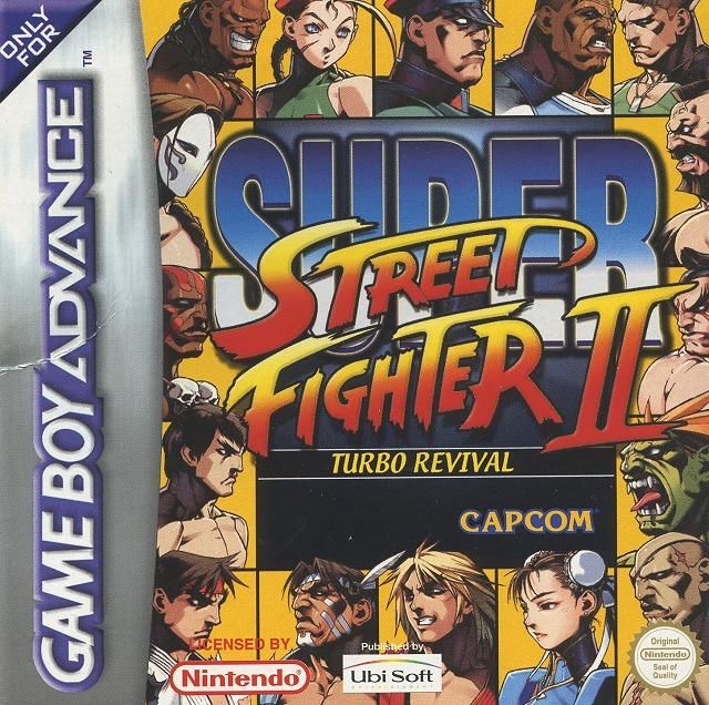 Front cover of Super Street Fighter II: Turbo Revival for Game Boy Advance