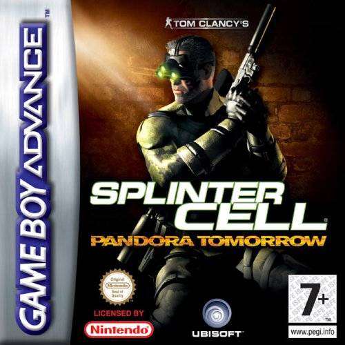 Front cover of Tom Clancy's Splinter Cell: Pandora Tomorrow for Game Boy Advance