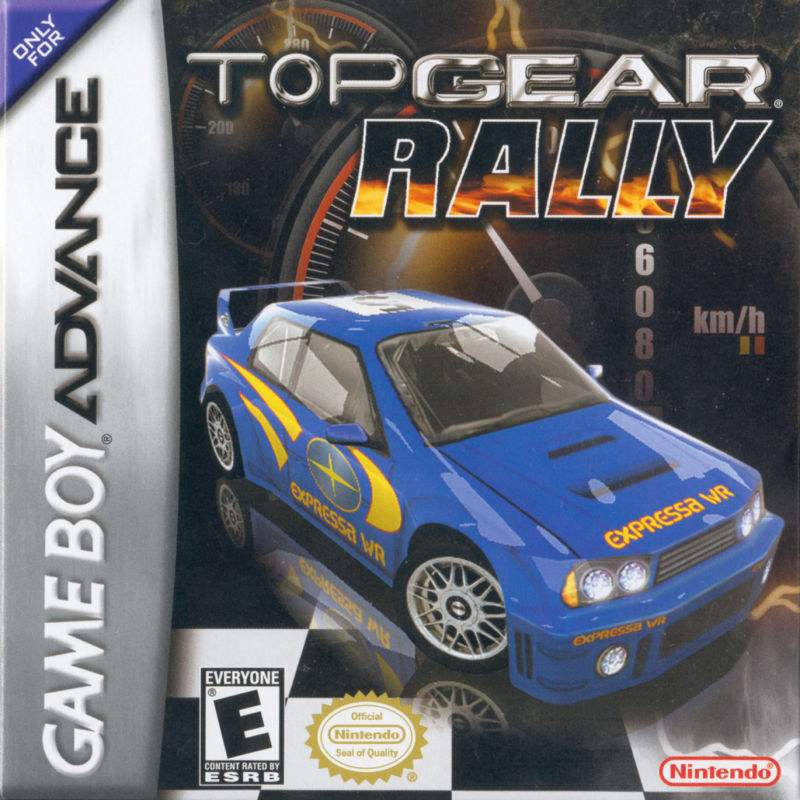 Front cover of Top Gear: Rally for Game Boy Advance