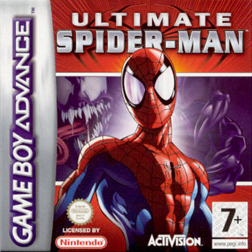 Front cover of Ultimate Spider-Man for Game Boy Advance