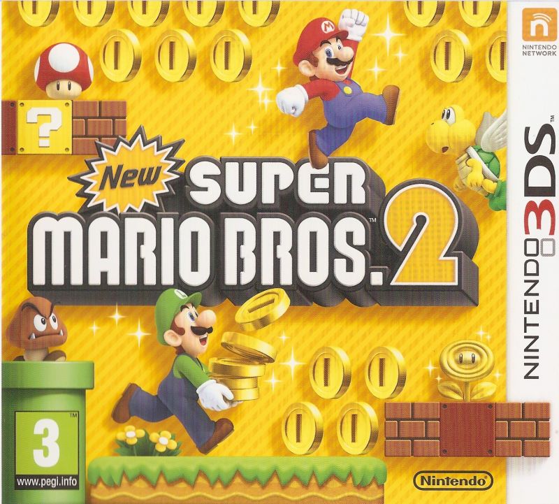 Front cover of New Super Mario Bros. 2 for 3DS