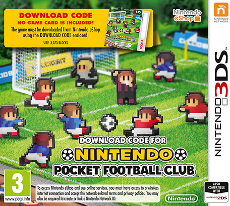 Front cover of Nintendo Pocket Football Club for 3DS