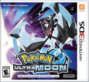 Front cover of Pokémon Ultra Moon for 3DS