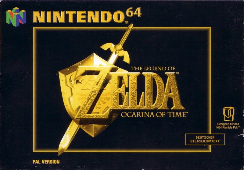 Front cover of The Legend of Zelda: Ocarina of Time - Master Quest for Nintendo 64