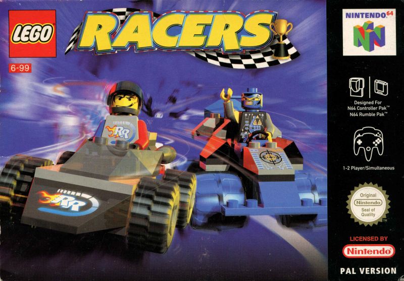 Front cover of LEGO Racers for Nintendo 64