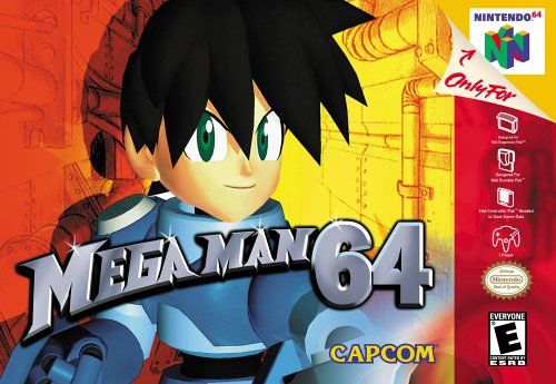 Front cover of Mega Man Legends for Nintendo 64