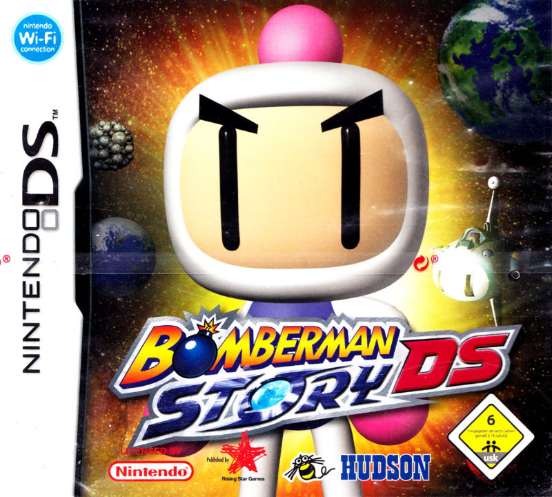 Front cover of Bomberman Story DS for DS