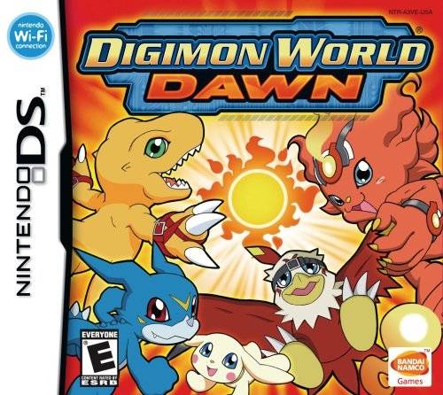 Front cover of Digimon World: Dawn for DS