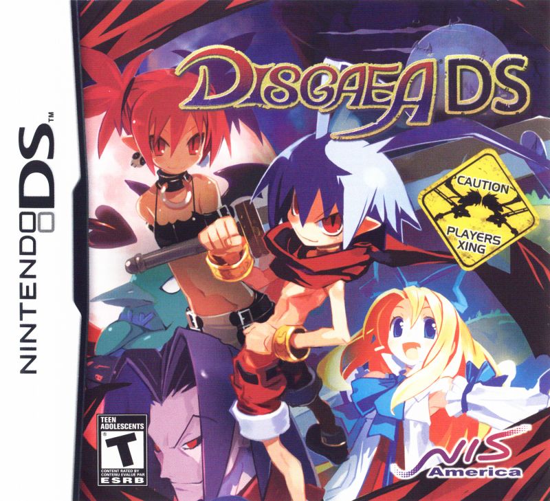 Front cover of Disgaea DS for DS