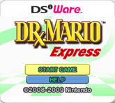 Front cover of Dr. Mario Express for DS