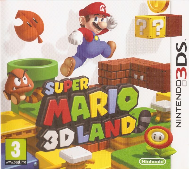 Front cover of Super Mario 3D Land for 3DS