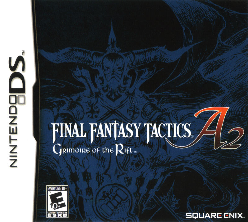 Front cover of Final Fantasy Tactics A2: Grimoire of the Rift for DS