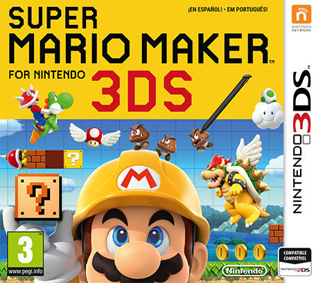 Front cover of Super Mario Maker for Nintendo 3DS for 3DS