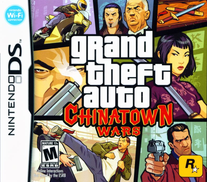 Front cover of Grand Theft Auto: Chinatown Wars for DS