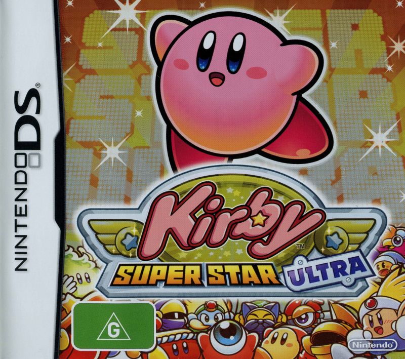 Front cover of Kirby Super Star Ultra for DS