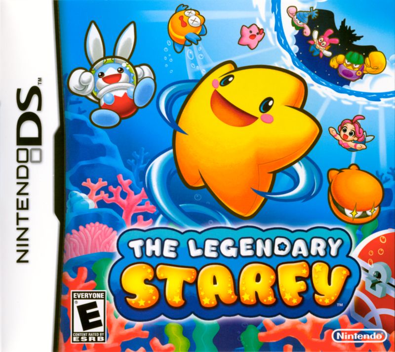 Front cover of The Legendary Starfy for DS