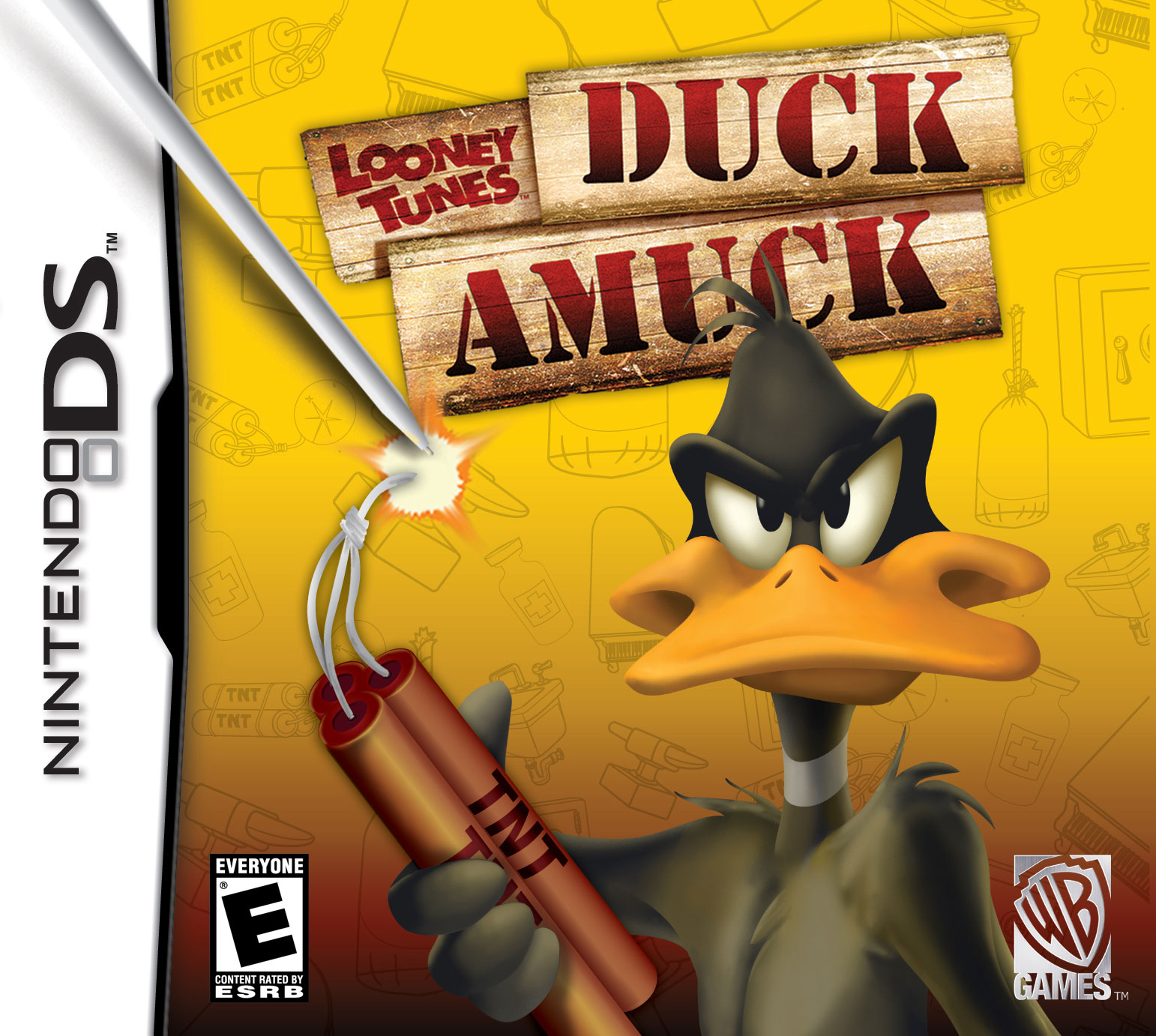 Front cover of Looney Tunes: Duck Amuck for DS