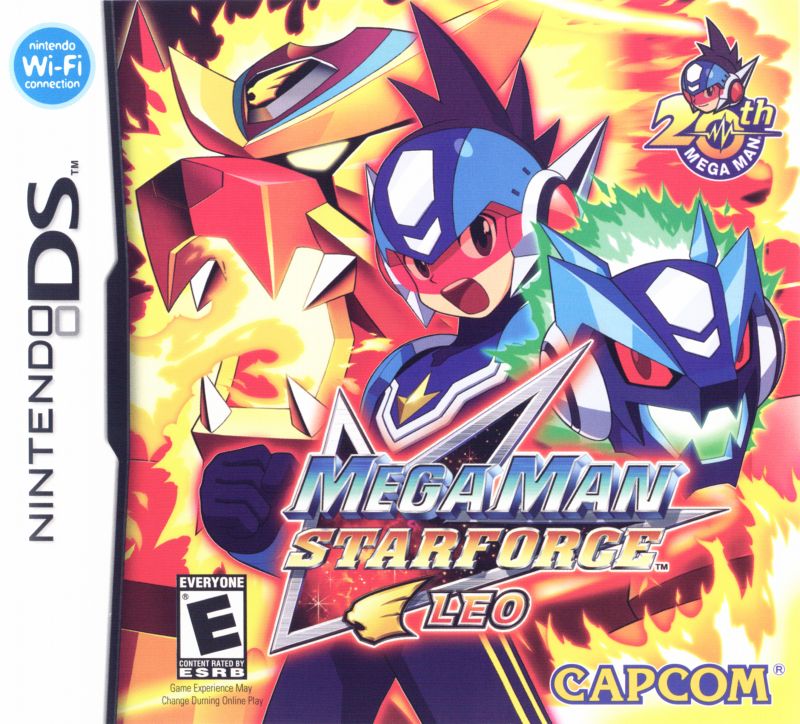 Front cover of Mega Man Star Force: Leo for DS