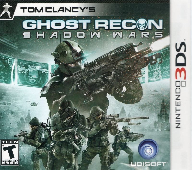 Front cover of Tom Clancy's Ghost Recon: Shadow Wars for 3DS