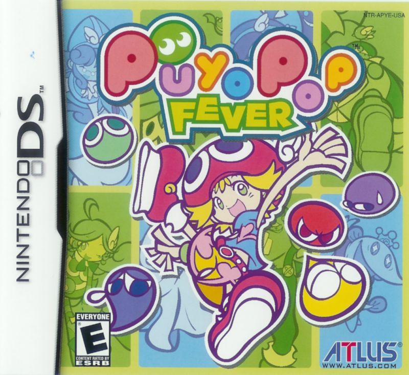 Front cover of Puyo Pop Fever for DS