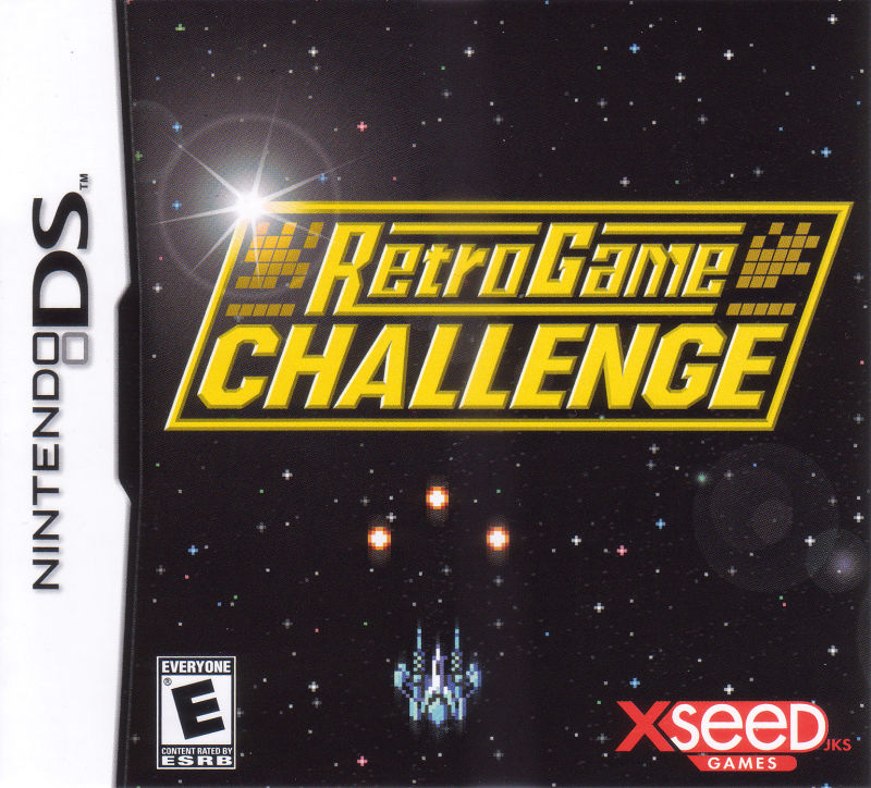 Front cover of Retro Game Challenge for DS