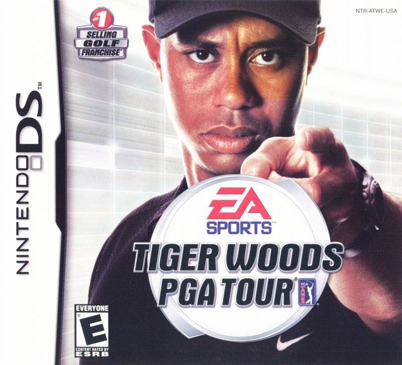 Front cover of Tiger Woods PGA Tour for DS