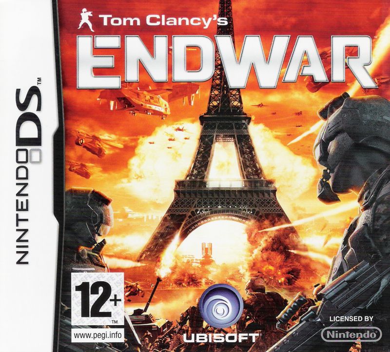 Front cover of Tom Clancy's EndWar for DS