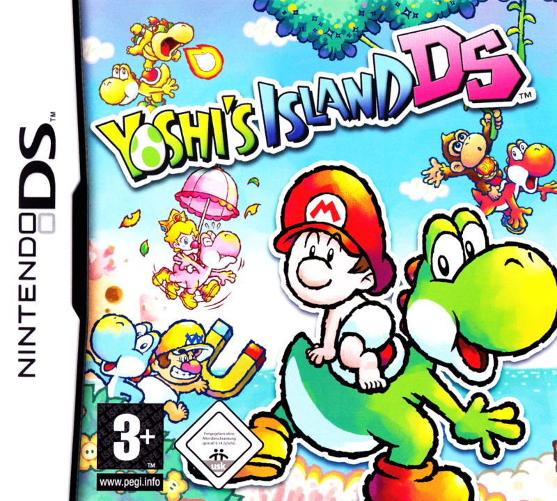 Front cover of Yoshi's Island DS for DS