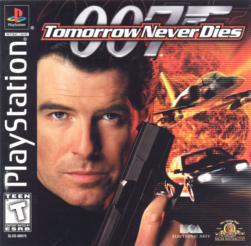 Front cover of 007: Tomorrow Never Dies for PlayStation