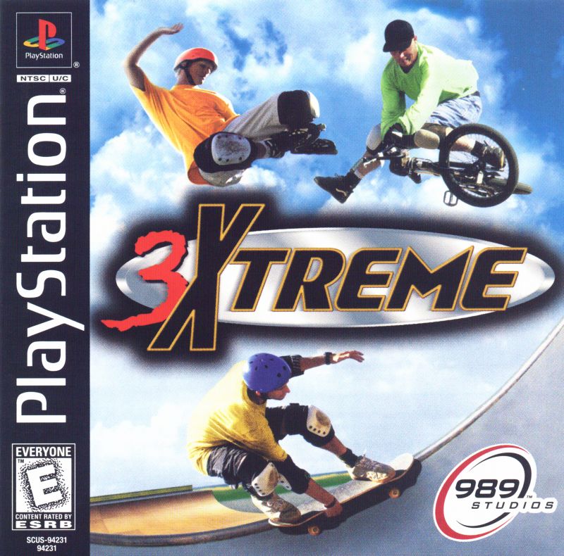 Front cover of 3Xtreme for PlayStation