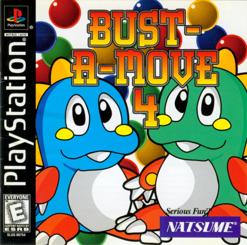 Front cover of Bust-A-Move 4 for PlayStation