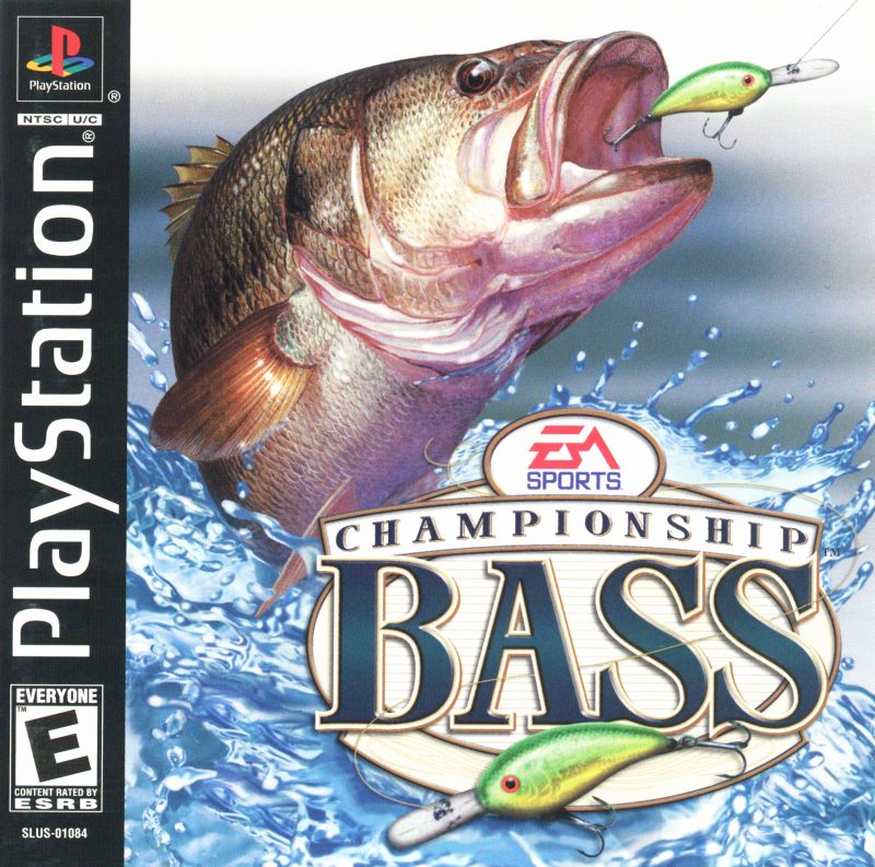 Front cover of Championship Bass for PlayStation