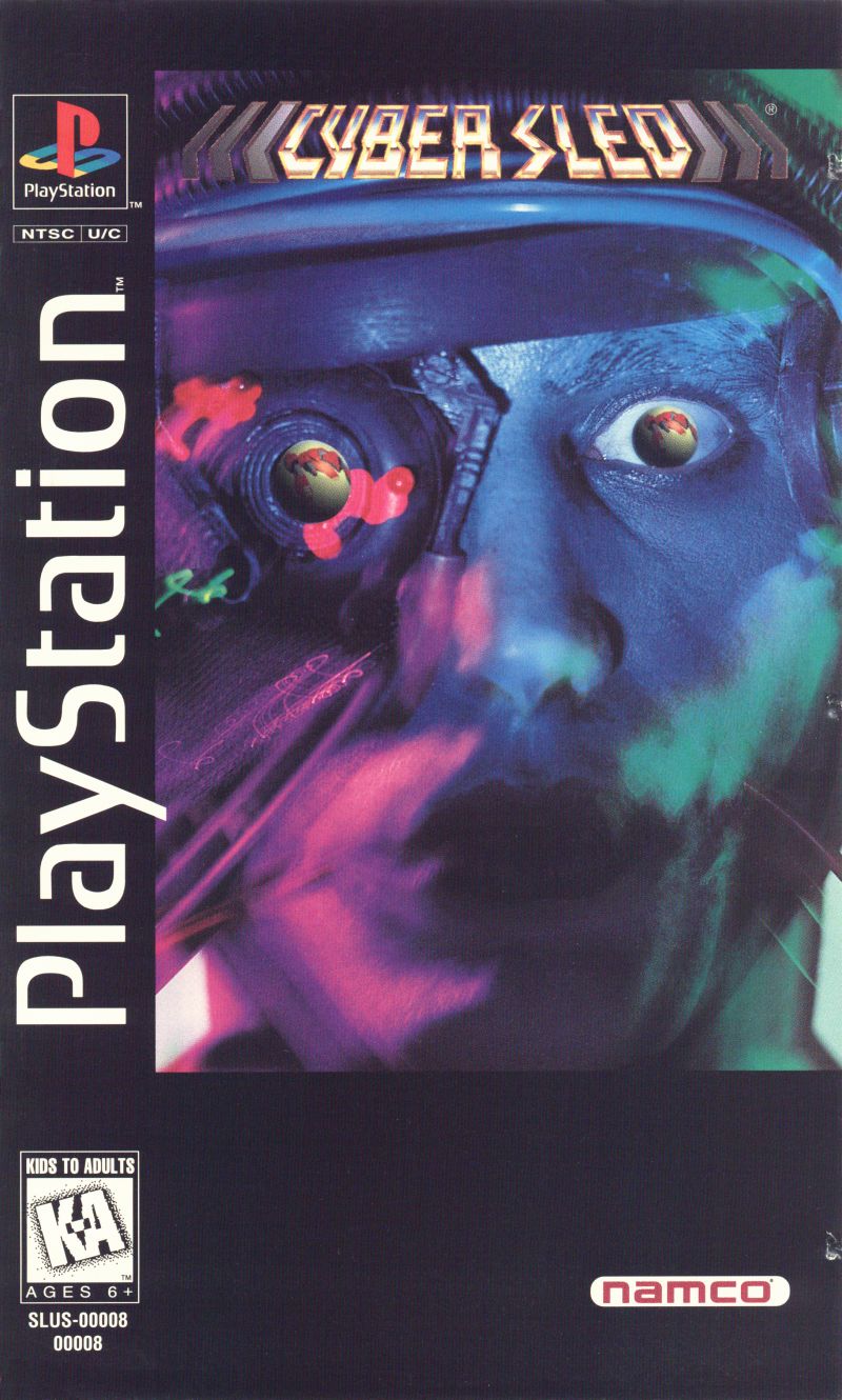 Front cover of Cyber Sled for PlayStation