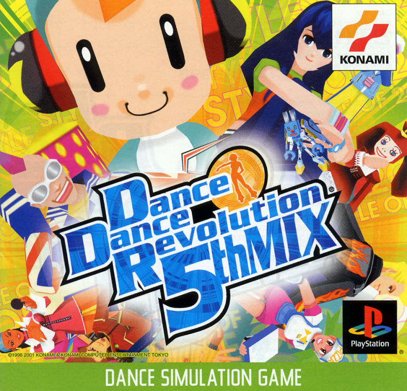 Front cover of Dance Dance Revolution: 5th Mix for PlayStation