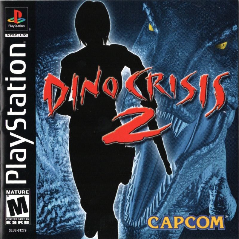 Front cover of Dino Crisis 2 for PlayStation