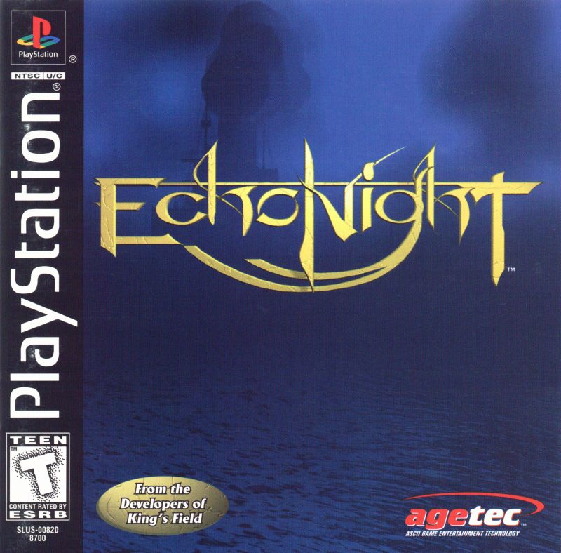 Front cover of Echo Night for PlayStation