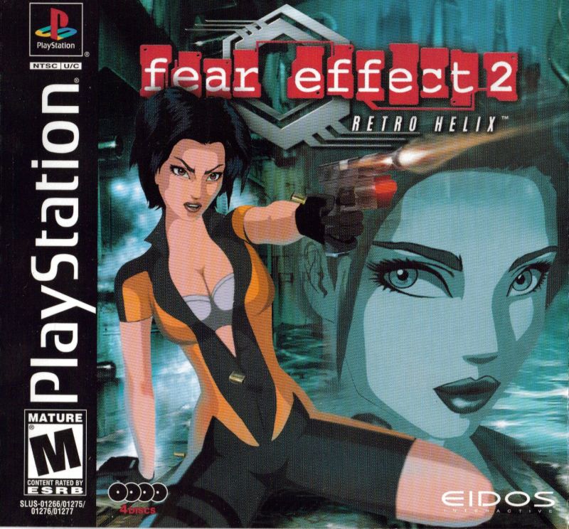 Front cover of Fear Effect 2: Retro Helix for PlayStation