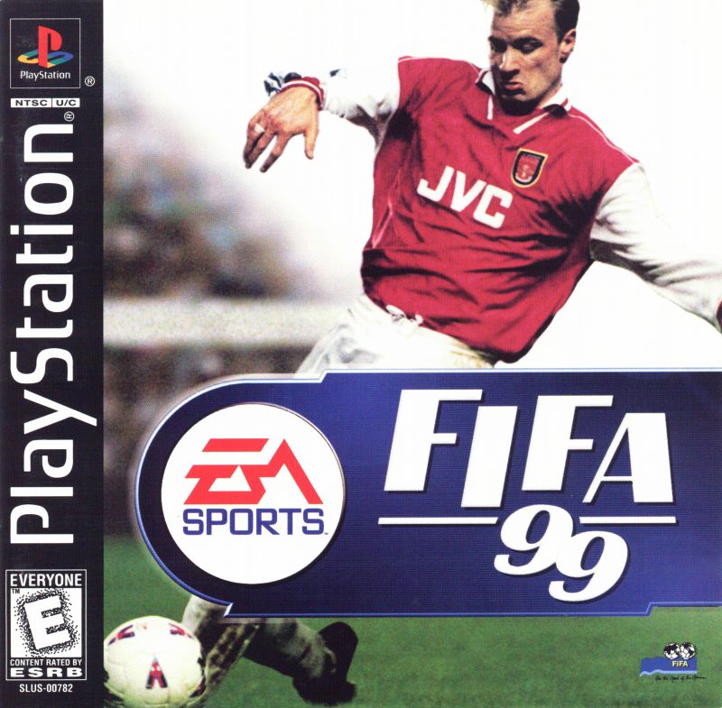 Front cover of FIFA 99 for PlayStation