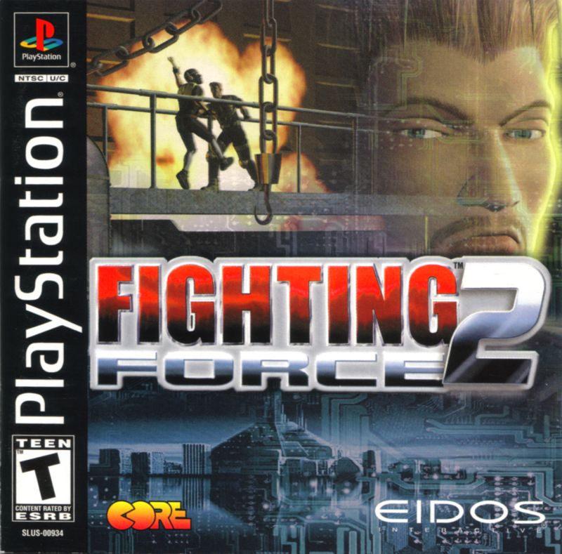 Front cover of Fighting Force 2 for PlayStation