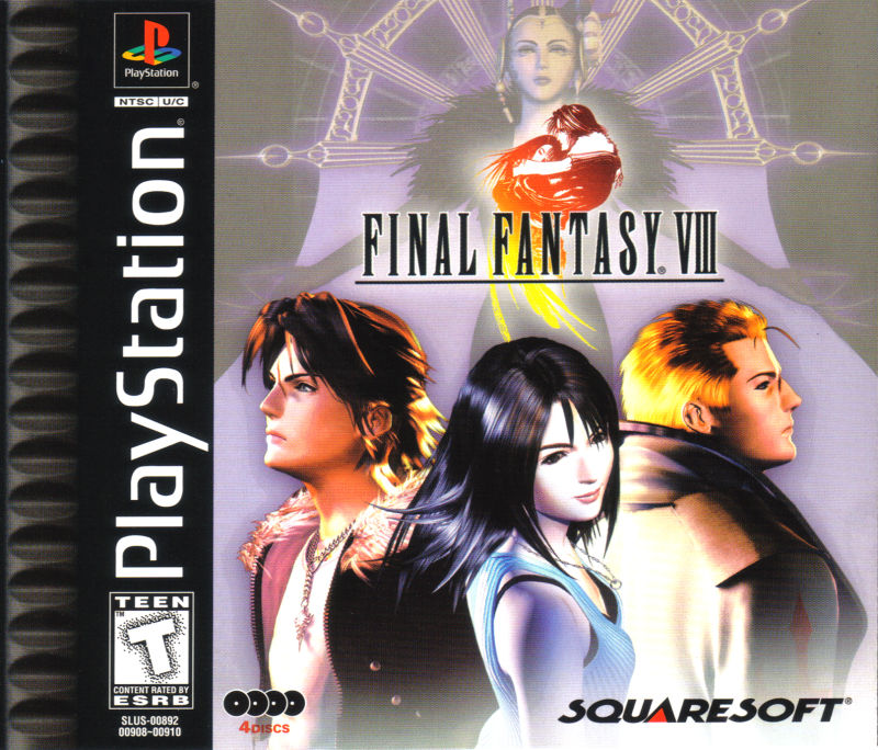 Front cover of Final Fantasy VIII for PlayStation