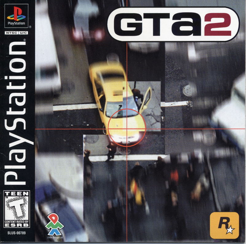 Front cover of Grand Theft Auto 2 for PlayStation