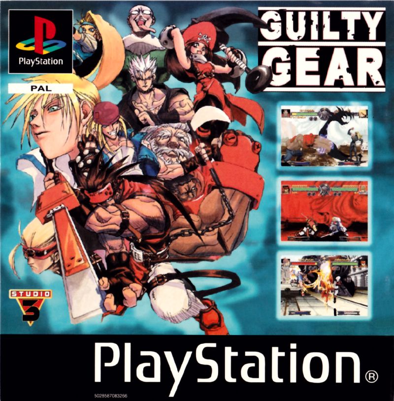 Front cover of Guilty Gear for PlayStation