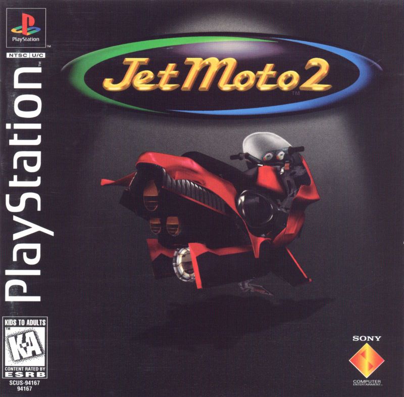 Front cover of Jet Moto 2 for PlayStation