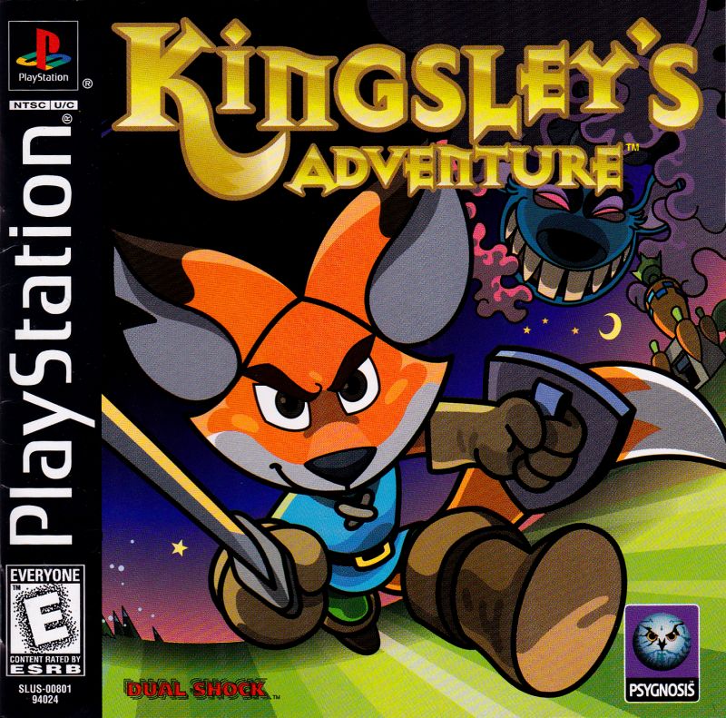 Front cover of Kingsley's Adventure for PlayStation