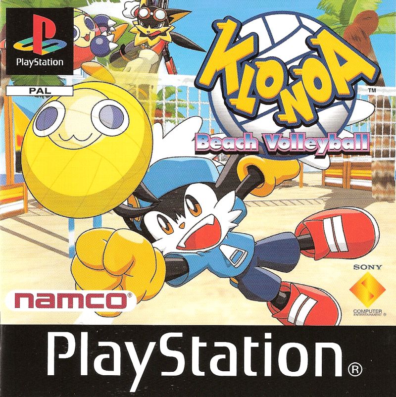 Front cover of Klonoa Beach Volleyball for PlayStation