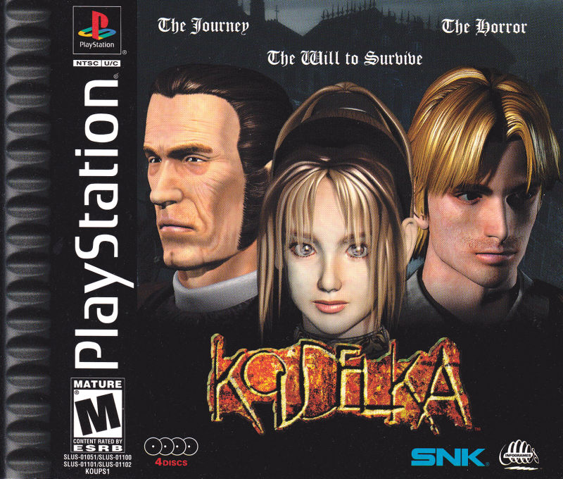 Front cover of Koudelka for PlayStation