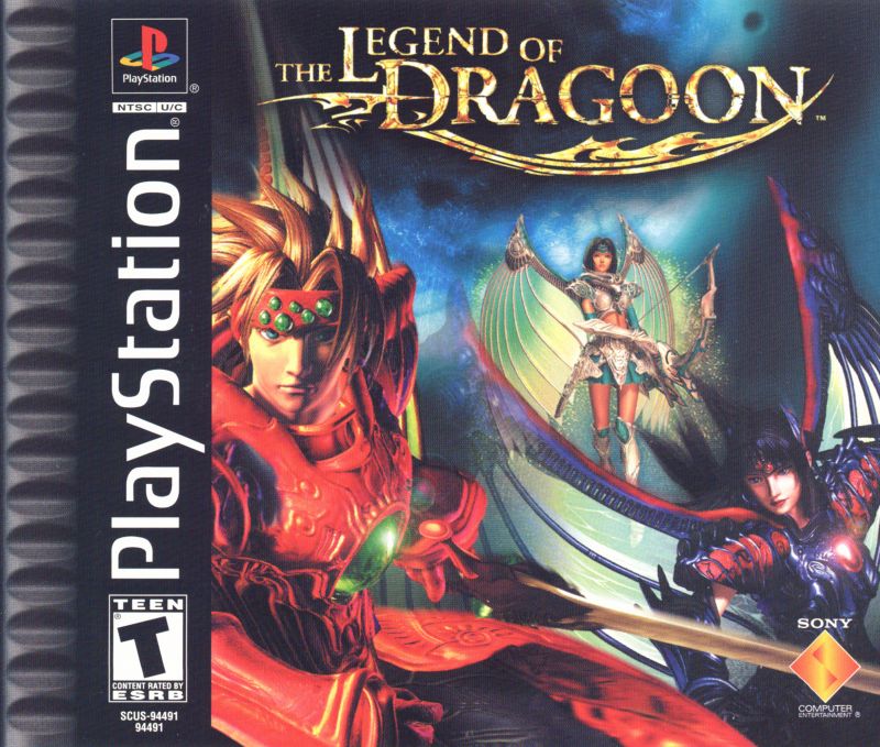 Front cover of The Legend of Dragoon for PlayStation