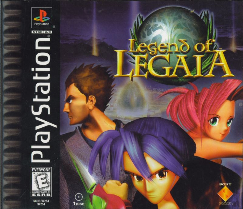 Front cover of Legend of Legaia for PlayStation