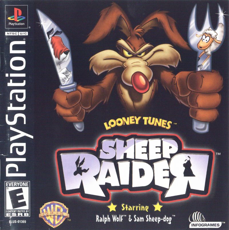 Front cover of Looney Tunes: Sheep Raider for PlayStation